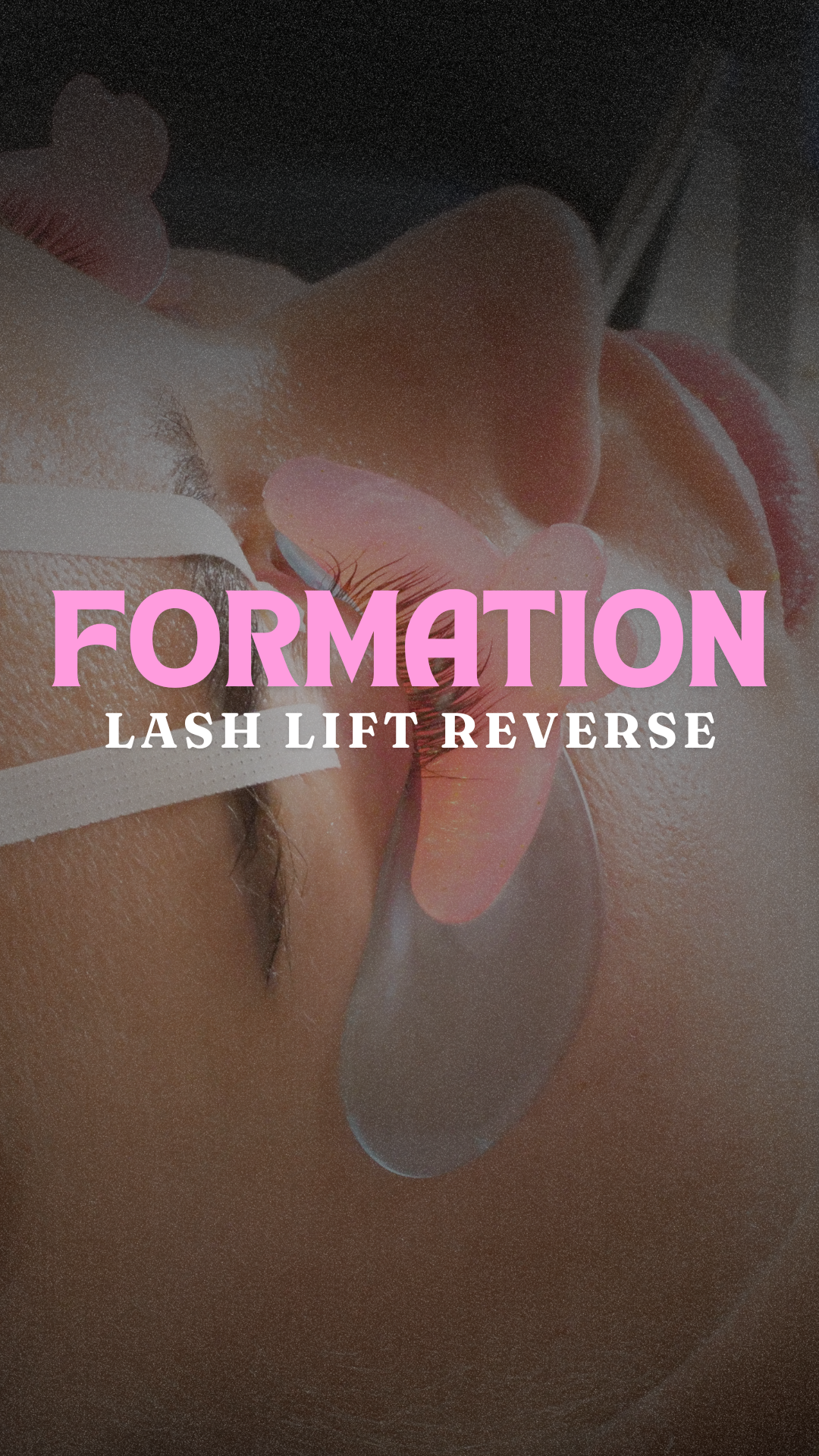 Notre formation lash lift Reverse