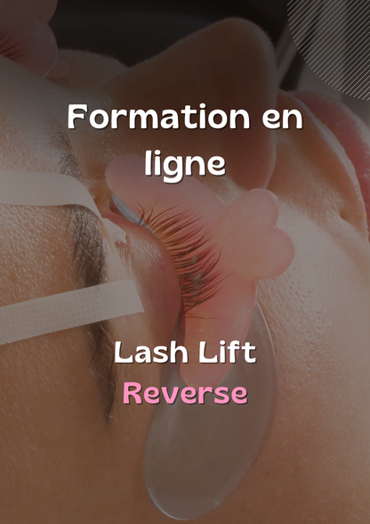 Formation Lash Lift Reverse en ligne by Save Beauté