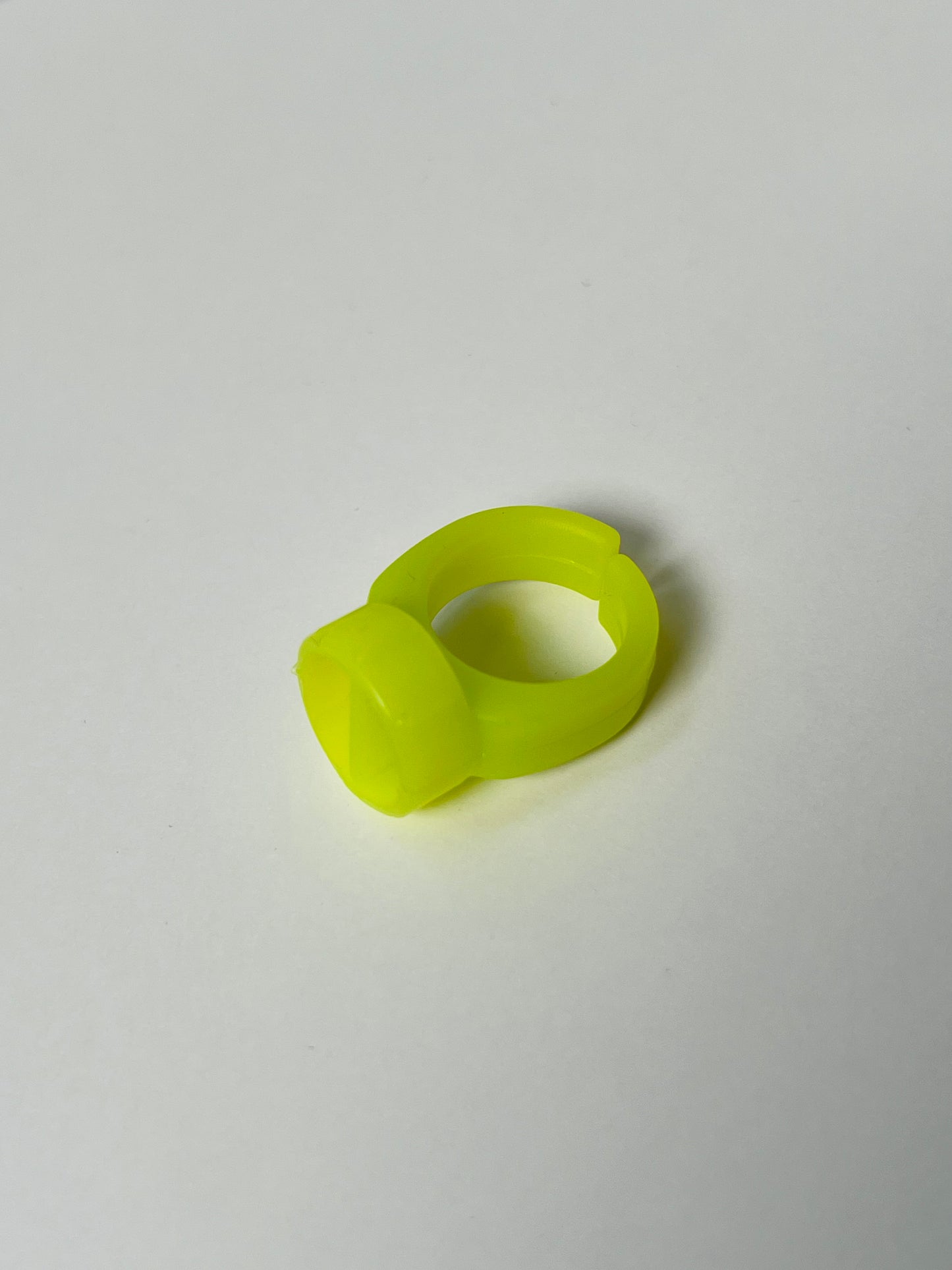 Green silicone ring